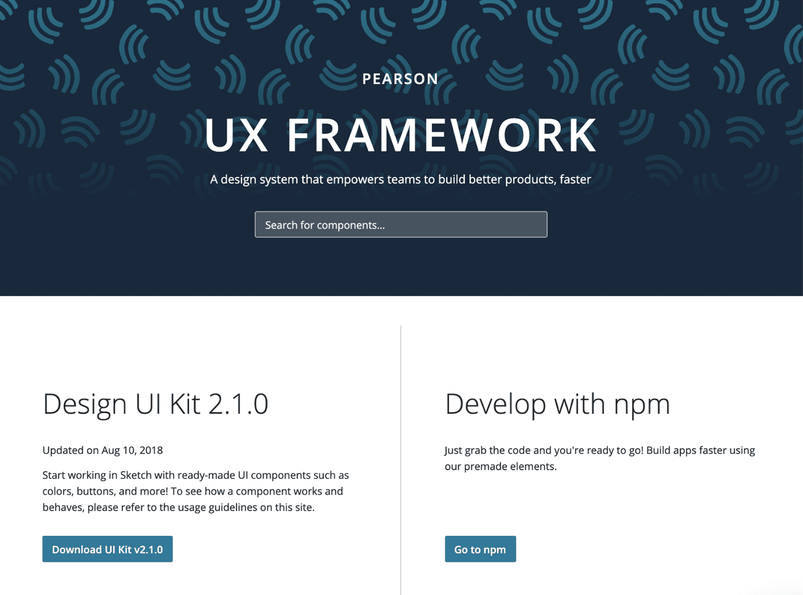 Website screenshot by aCo Digital